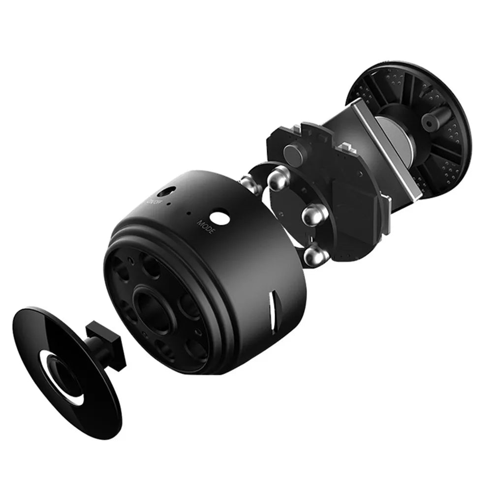 Mini caméra HD 1080P sans fil WiFi Baby Monitor Sécurité intérieure Surveillance Vision nocturne Caméscope Enregistreur audio vidéo