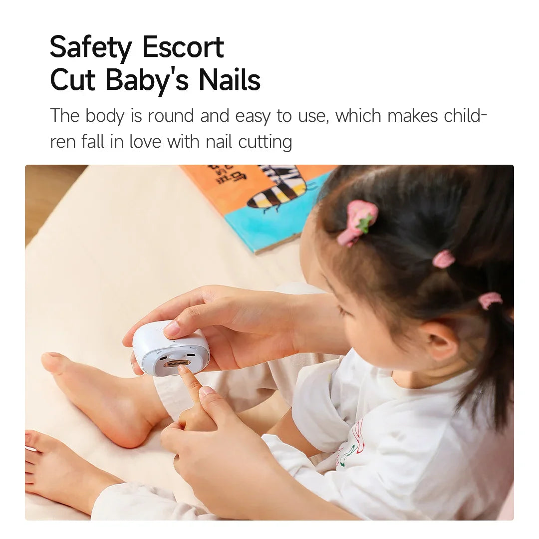 Cortauñas automático eléctrico Youpin Pro con recortador de luz, cortador de uñas, manicura para el cuidado de bebés y adultos, tijeras, herramientas