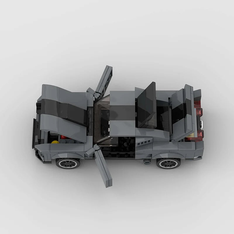 Supercar City Speed Champions Car Racing Building Blocks MOC GT500 Racers World Famous Vehicle Technique Bricks Kids Toy Gift
