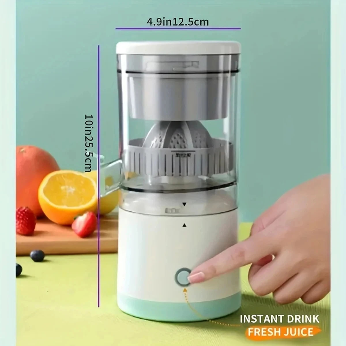 Exprimidor de naranjas y limones, licuadora con carga USB, exprimidor automático de cocina, exprimidor eléctrico portátil multifuncional, herramientas de cocina