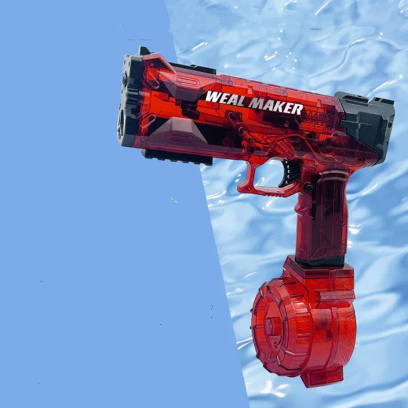 2023Fullyautomatic Continuous Firing Electric Water GunSummer New Children's Water Gun Large CapacityPool SummerToy ForGiftstoys