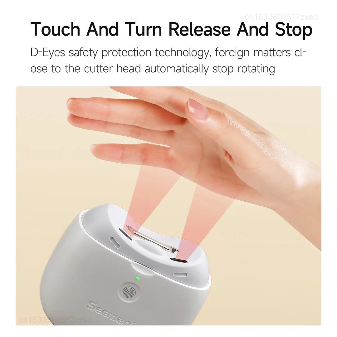 Cortauñas automático eléctrico Youpin Pro con recortador de luz, cortador de uñas, manicura para el cuidado de bebés y adultos, tijeras, herramientas