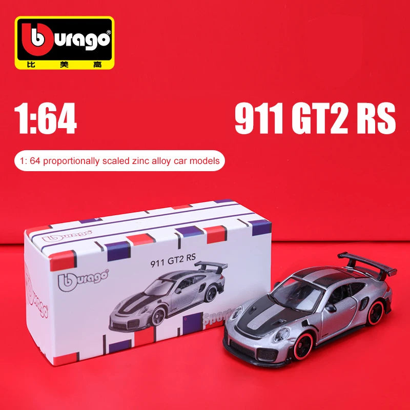 1/64 Simulated Parking Lot Model Classic Static Car Bburago Alloy Diecasting Vehicles Miniature Scene Assembly Display Frame Toy