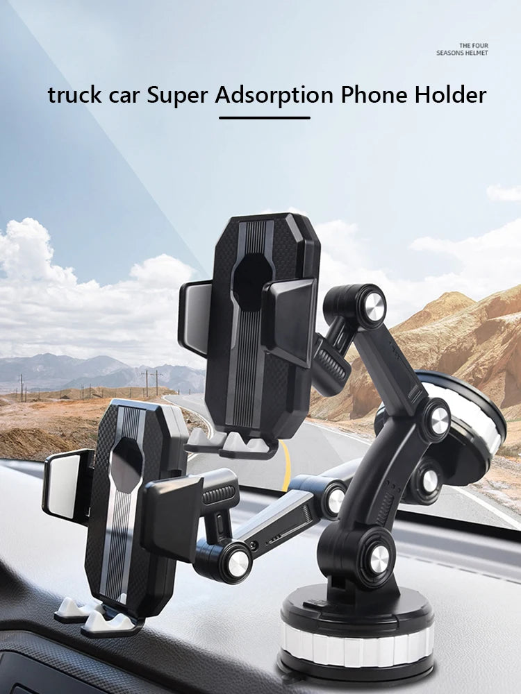 Strong Suction Cup Car Phone Holder Center Console Smartphone Sucker Mount Rack