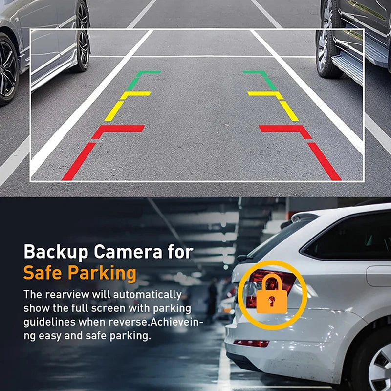 Cámara de salpicadero para coche de 1080P con GPS, WIFI, aplicación, grabadora de vídeo de 4 lentes, DVR de 360°, cámara de visión trasera, monitor de estacionamiento, caja negra, accesorios para coche
