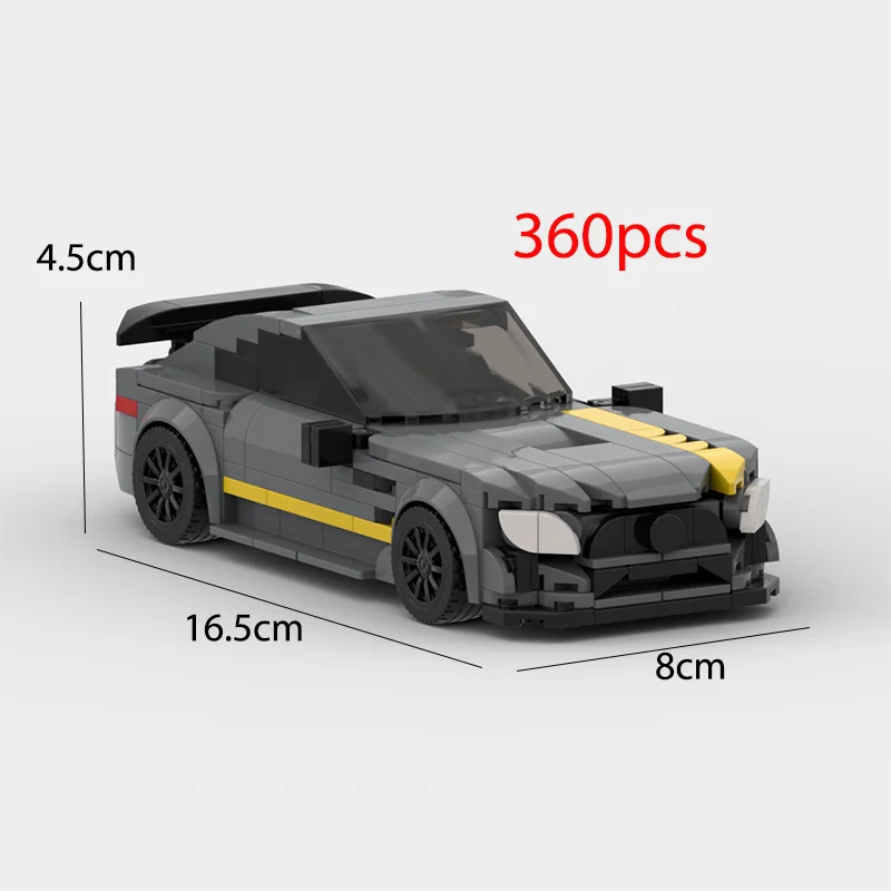 2022 Hot MOC Speed City Car Champion Racer Classic Supercar Building Blocks Brick Racing Super Technique Creative Garage DIY Set