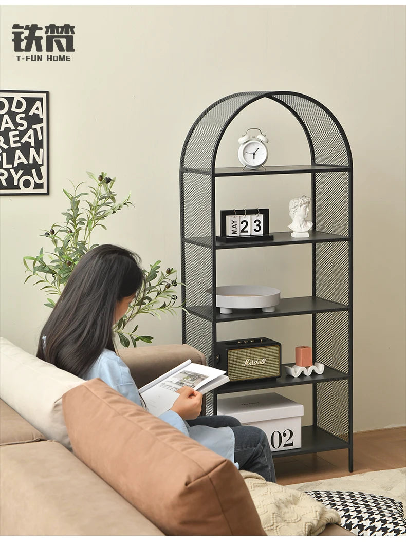 Rack Multi-purpose Shelf Shelves Storage Modern Furniture Living Room Cabinets Organizer Display Stand Library Book Libreros