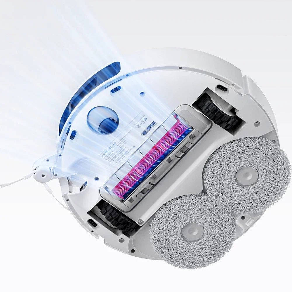 Aspiradora robot XIAOMI MIJIA M40, evitación de obstáculos de alta precisión, succión de 12 kPa, elevación de trapeador inteligente, navegación láser LDS