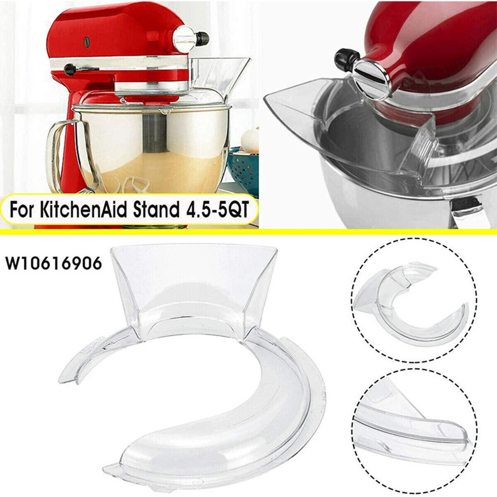 Replacement for Kitchen Aid Mixer KN1PS KSM500PS KSM45 Bowl Pouring Shield Tilt