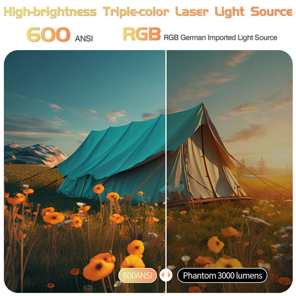TouYinger G5 Portable 4K Projector 1080p Home Theater Full HD Projetor Android Dlp Beamer 3d U80 Cinema Smartphone with Battery