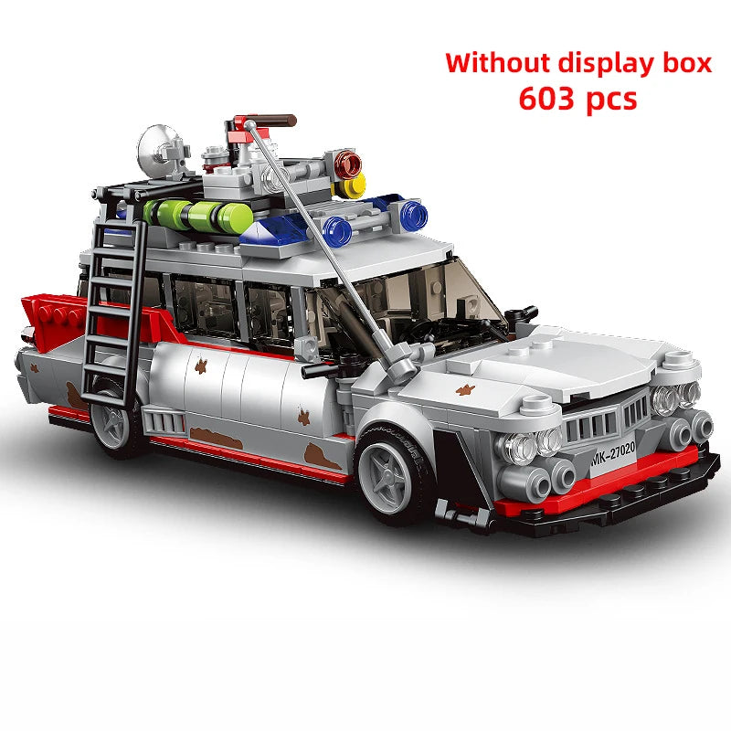 Technical Moc Car City Speed Champion Sports Car Racing Vehicle Building Blocks Brick Educational Construction Toys