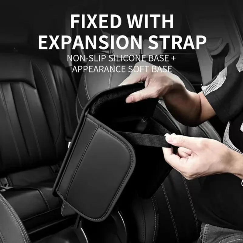 Car Armrest Box Pad Center Console Arm Rest Storage Pocket For Alfa Romeo Giulia Stelvio Giulietta 156 159 147 Mito Tonale Brera