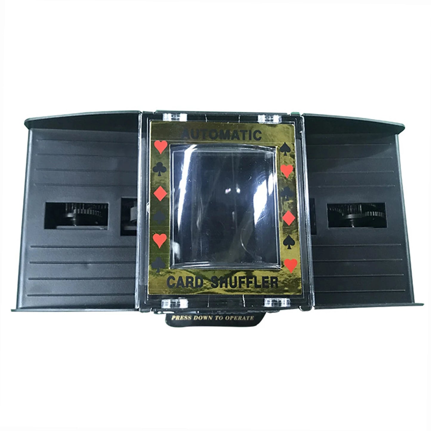 2/4/6 Decks Automatic Card Shuffler Automatic Playing Cards Shuffler Mixer Games Poker Sorter Machine Dispenser for Travel Home