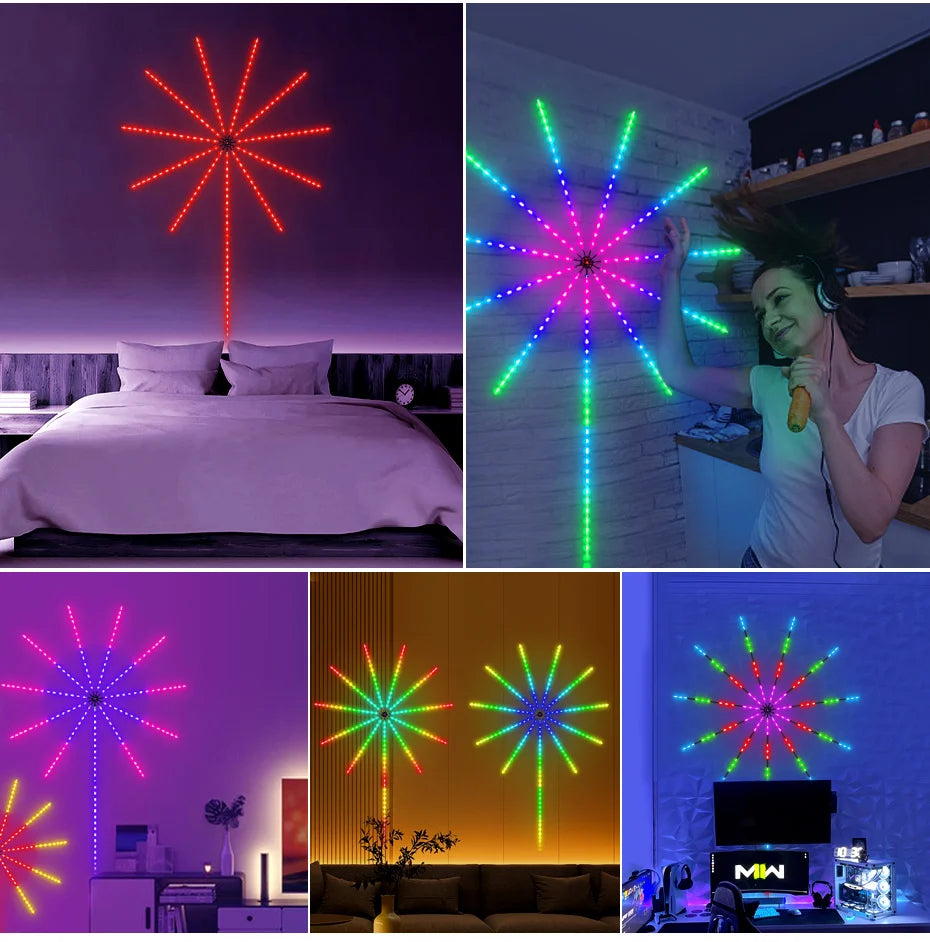2024 new LED Bluetooth APP Control Neon Strip USB 5V Changing Smart Lamp Sync Music Bedroom Decor Dream Light