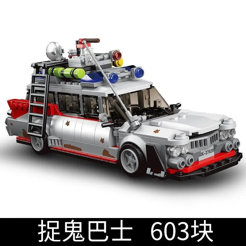 Yuxing-modelo mini-coche famoso, modelo de carreras deportivas, ocho cuadrículas, juguetes educativos para niños, bloques de construcción ensamblados