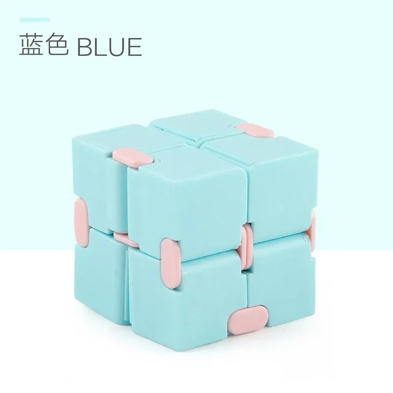 Starry Sky Infinity Cube Square Puzzle Toys Relieve Stress Hand Game Four Corner Maze Toys Children Adult Decompression fidget
