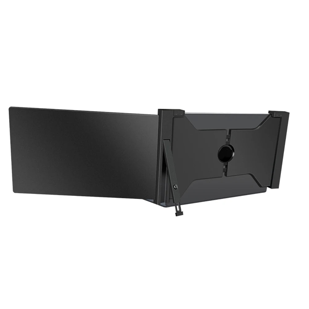 Monitor portátil de pantalla de expansión para computadora portátil de 15,4 pulgadas para computadora portátil de 15,6 a 17,3 pulgadas FHD 1920*1080 IPS Monitor de pantalla dual plegable