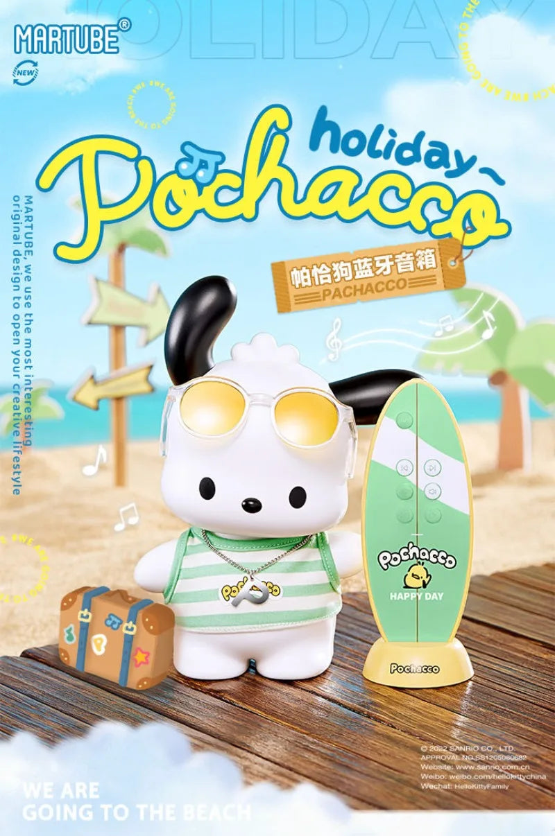 Sanrio Kawaii Pochacco Speaker Birthday Gift for Girls Boyfriend Girlfriend Valentine's Day Gift Cartoon Desktop Ornaments