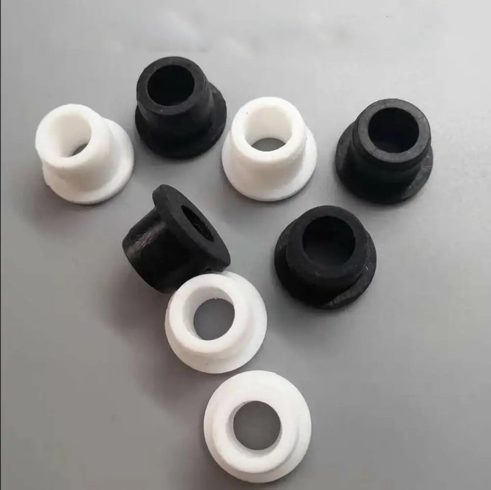 5-50mm Through Hole Silicone Rubber Wiring Grommets Round Blanking O-ring Gasket Computer Desk Cable Grommets Outlet Ring Coil