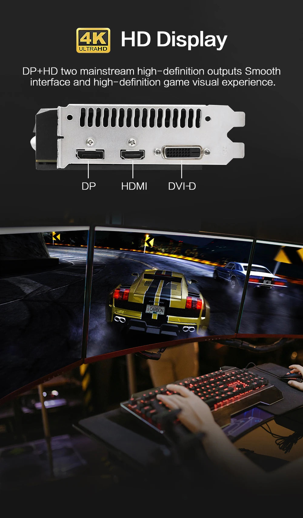 USED MLLSE AMD RX 580 8GB 2048SP Gaming Graphics Card GDDR5 256Bit PCI-E 3.0 ×16 8Pin Radeon GPU Rx 580 Video Card Placa Video