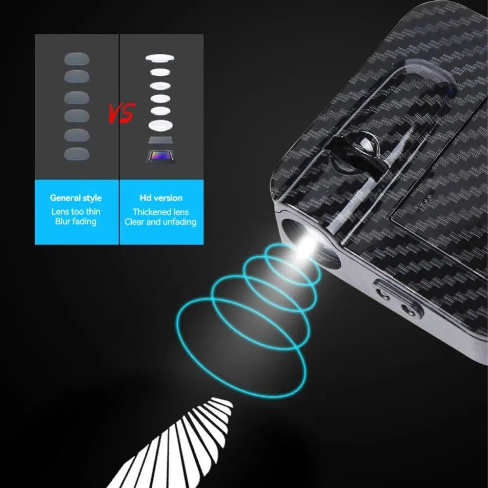 2Pcs HD Car Angel Wings Lights LED lights Automatic Sensing Wireless Car Door Lights Welcome Courtesy Shadow Projector Lamp