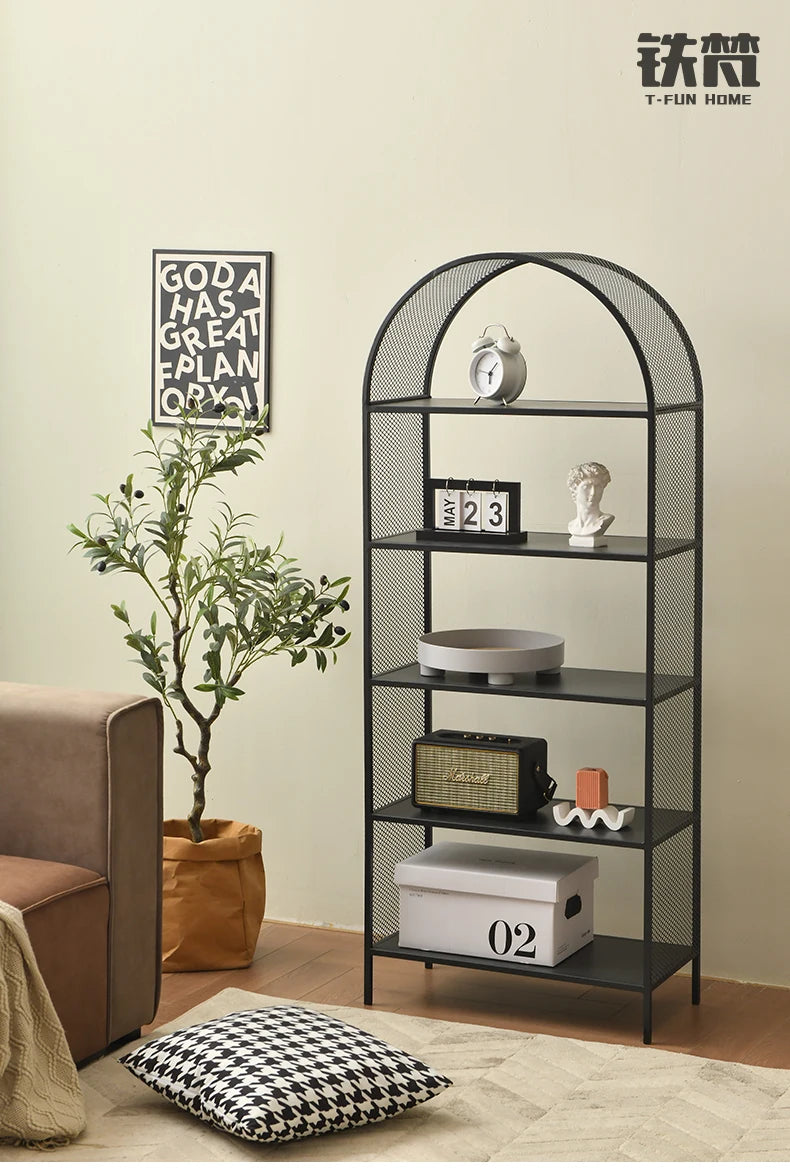 Rack Multi-purpose Shelf Shelves Storage Modern Furniture Living Room Cabinets Organizer Display Stand Library Book Libreros