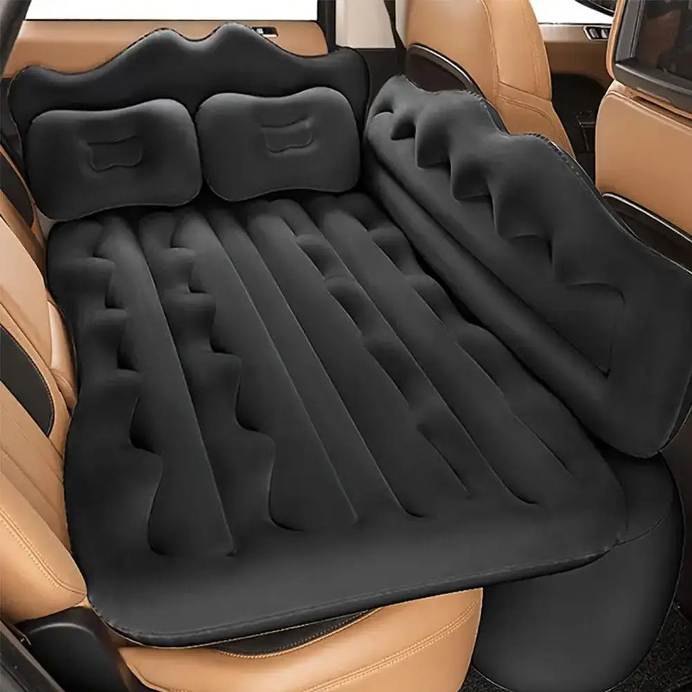 Cama inflable portátil para viajes en automóvil de 174*126 cm, colchón para acampar al aire libre, colchón de aire plegable trasero para automóvil, accesorios para automóvil