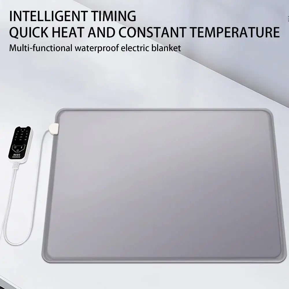Pet Heating Pad Electrical Mat Cat Dog Waterproof Heating Pad Indoor Animals Even Heating Beddings For Cold Weather Warm Keeping