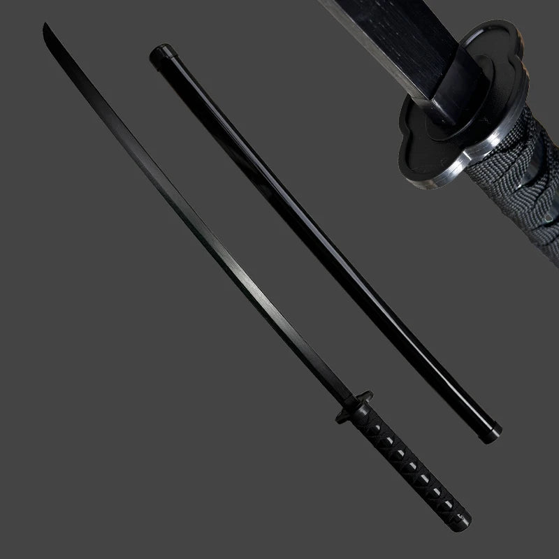 Espada de madera con vaina, accesorios de estilo antiguo, espada de madera, guerrero, juego de rol, anime, modelo de arma de espada de cosplay, espada de madera