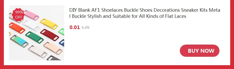 1 par de cordones con letras AF1, adornos con hebillas, kits para zapatillas, hebillas de metal para cordones, elegantes kits deportivos de metal, accesorios para cordones