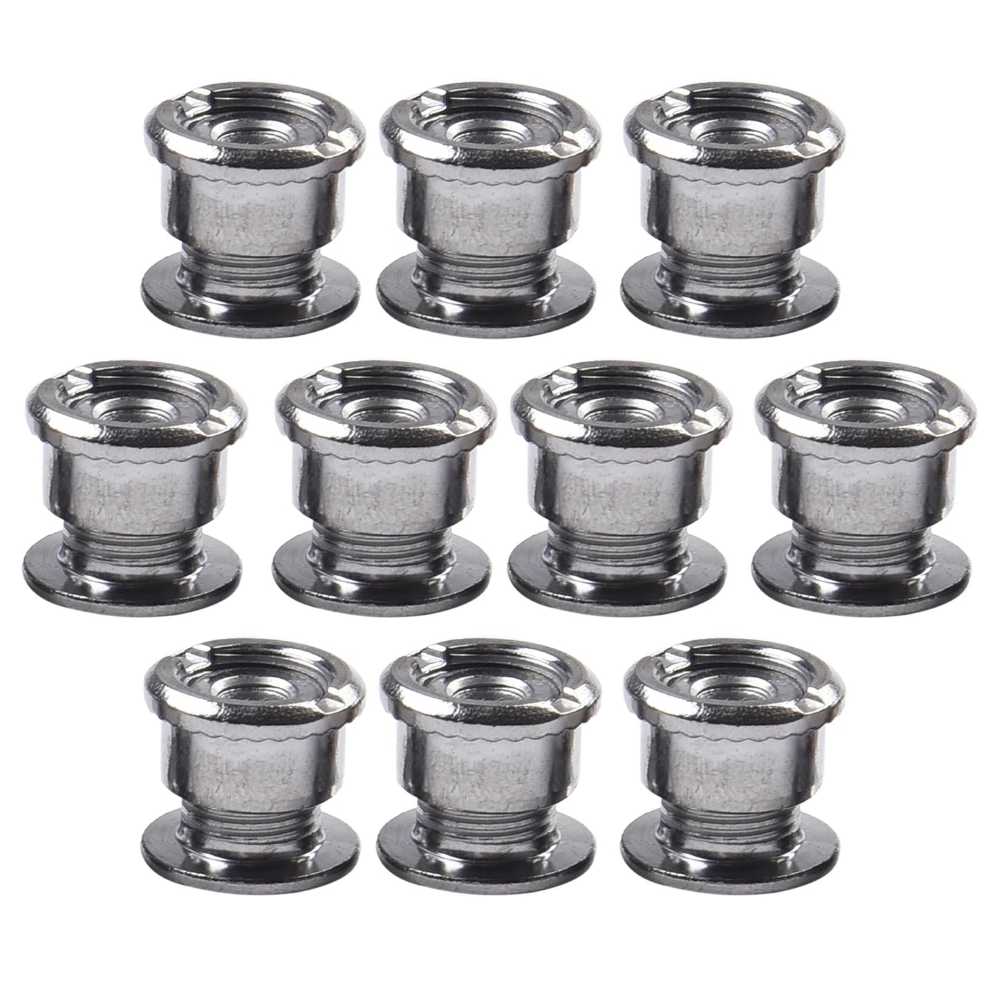 10 piezas de pernos para bielas de bicicleta, pernos simples, dobles y triples, tornillos de acero para platos y platos, tornillos para platos y tuercas, accesorios para bicicletas