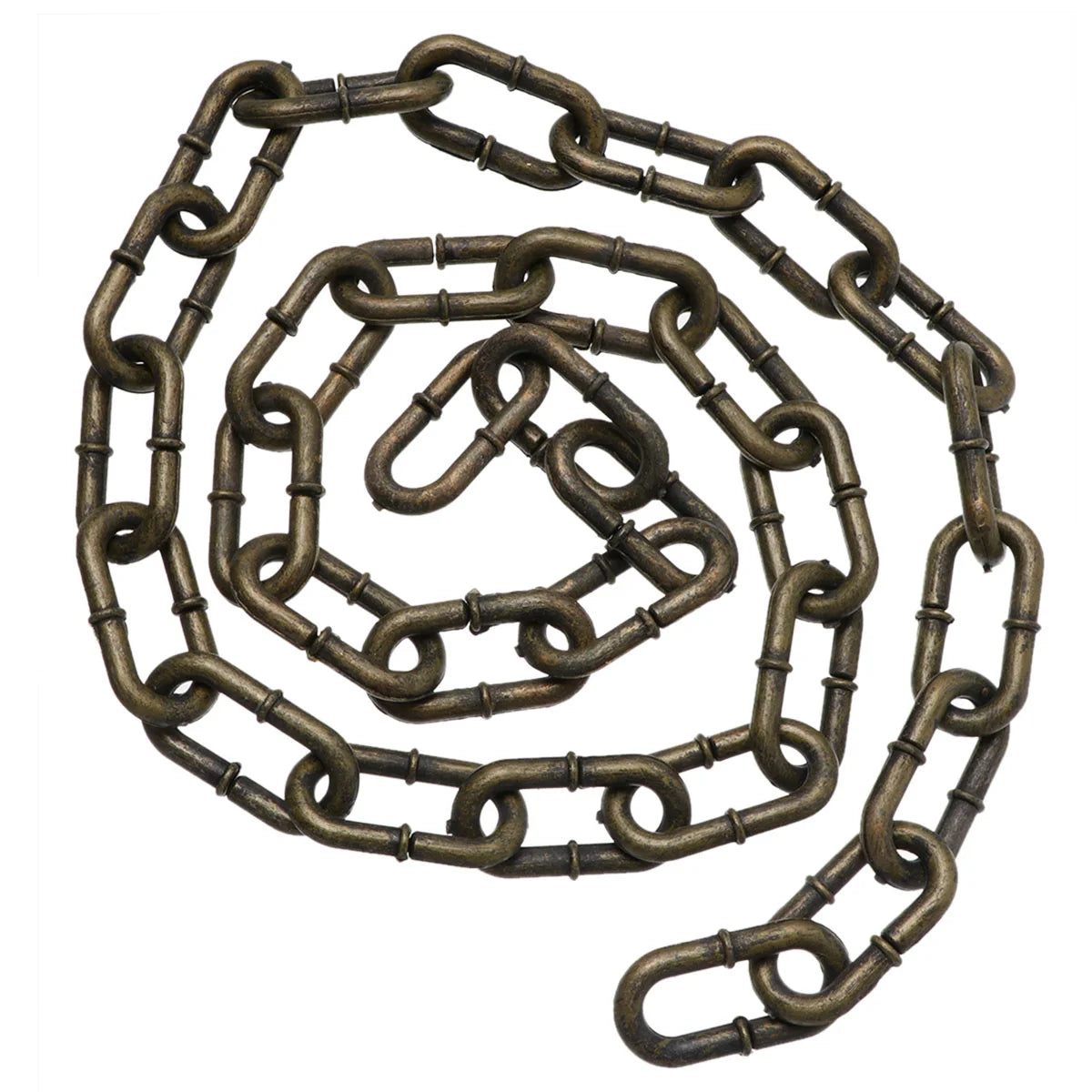 1 pieza de grilletes de Halloween, accesorio de simulación de cadena de hierro, accesorio de cadena de prisionero