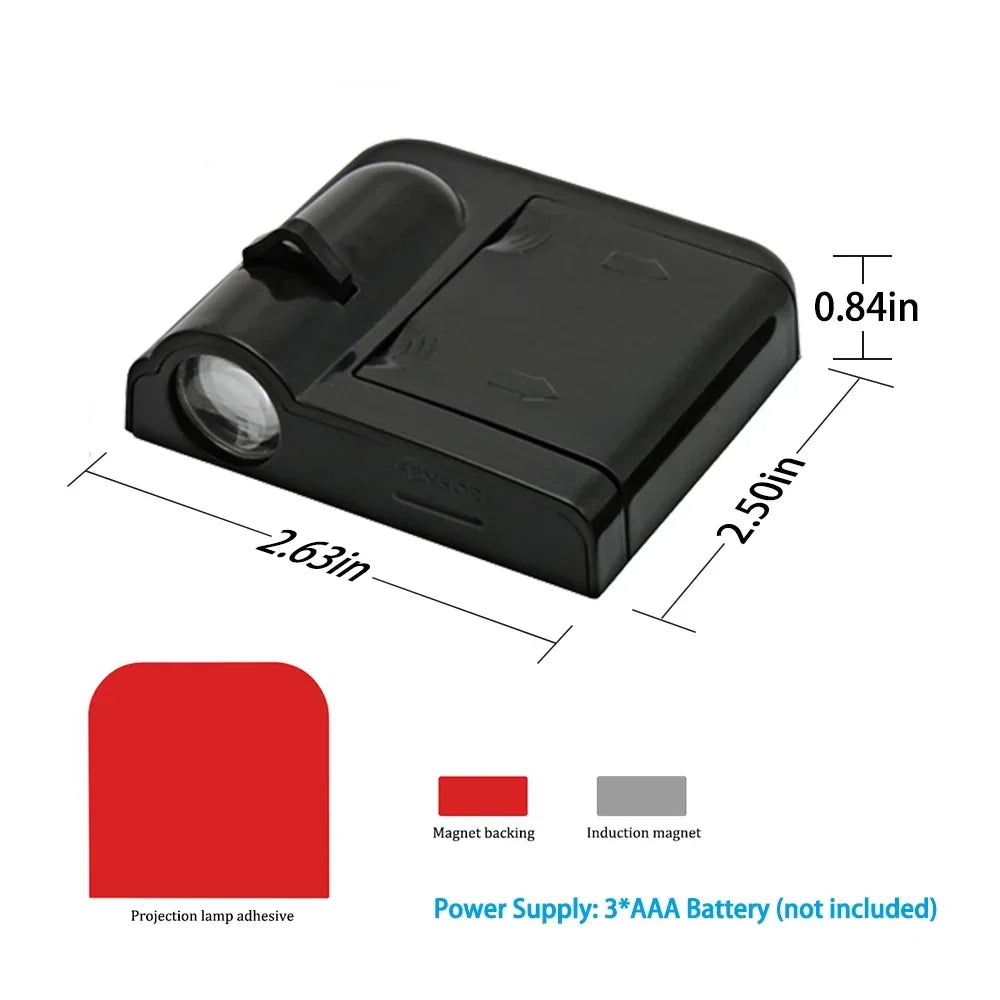 2PCS LED Laser Projector For Qashqai J10 J11 J12 2021 2022 2023 Nismo Car Door Lights Auto Signal Lamps Accessories