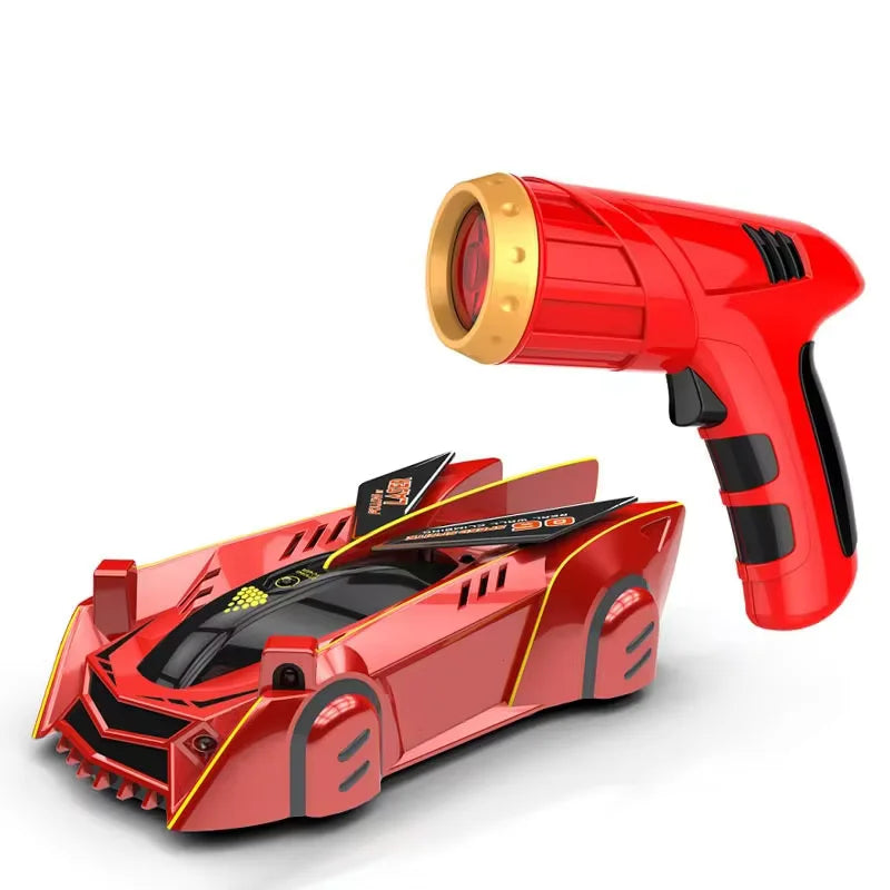 2.4G RC CAR Wall Climbing Car Remote Control Toys Climb Wall Ceiling Light Racing Model Electric Anti-gravity Children Toy