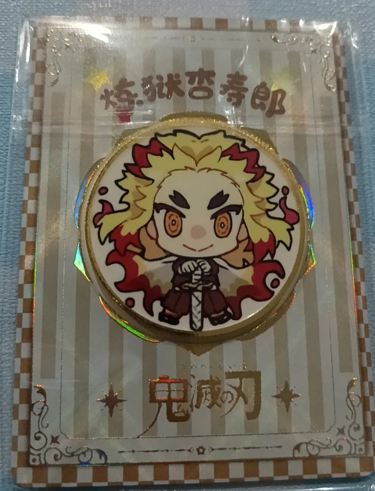 Anime Demon Slayer Kamado Tanjirou Agatsuma Zenitsu Kochou Shinobu Kanroji Mitsuri Rare Collection Card Birthday Gift Toys