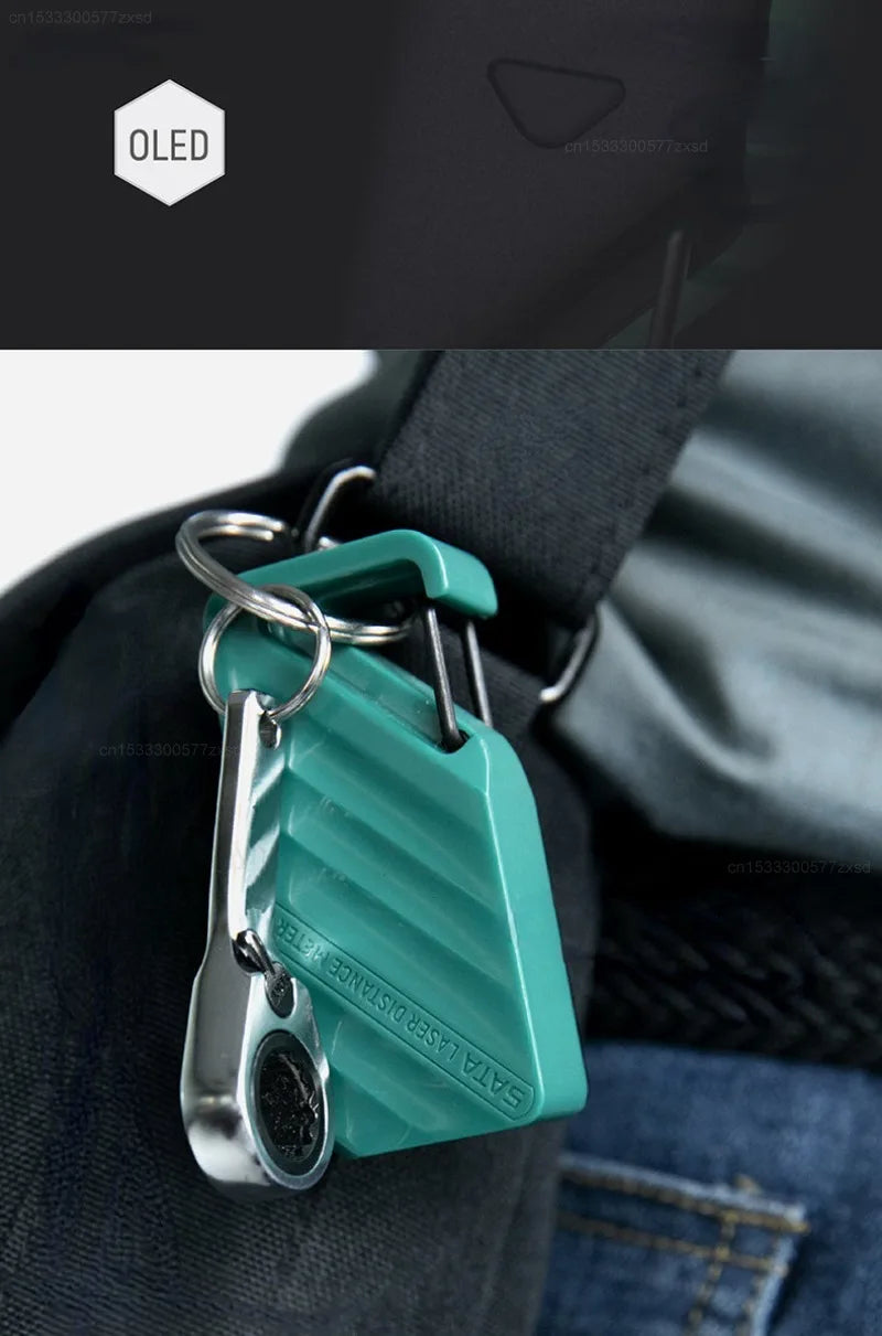 Telémetro láser de alta precisión SATA de Xiaomi, mini regla electrónica infrarroja, herramientas de medición láser de alta precisión para ingeniería