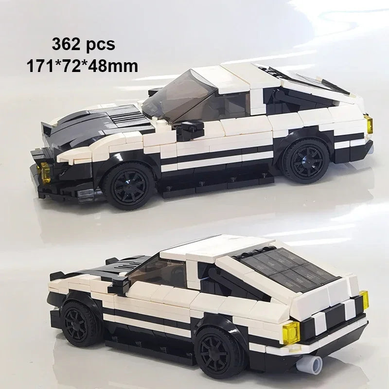 Technical Car City Speed Champion Sports MOC Ideas Creative Racing Car Building Blocks Garage Carro Rennau Voiture Vehicle Toys