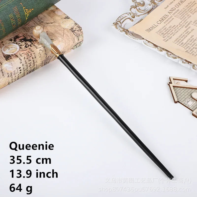 36 Styles Harry Magic Wand Resin Material Built in Steel Core Dumbledore Staff Cosplay Voldemort Props Christmas Gift Kid