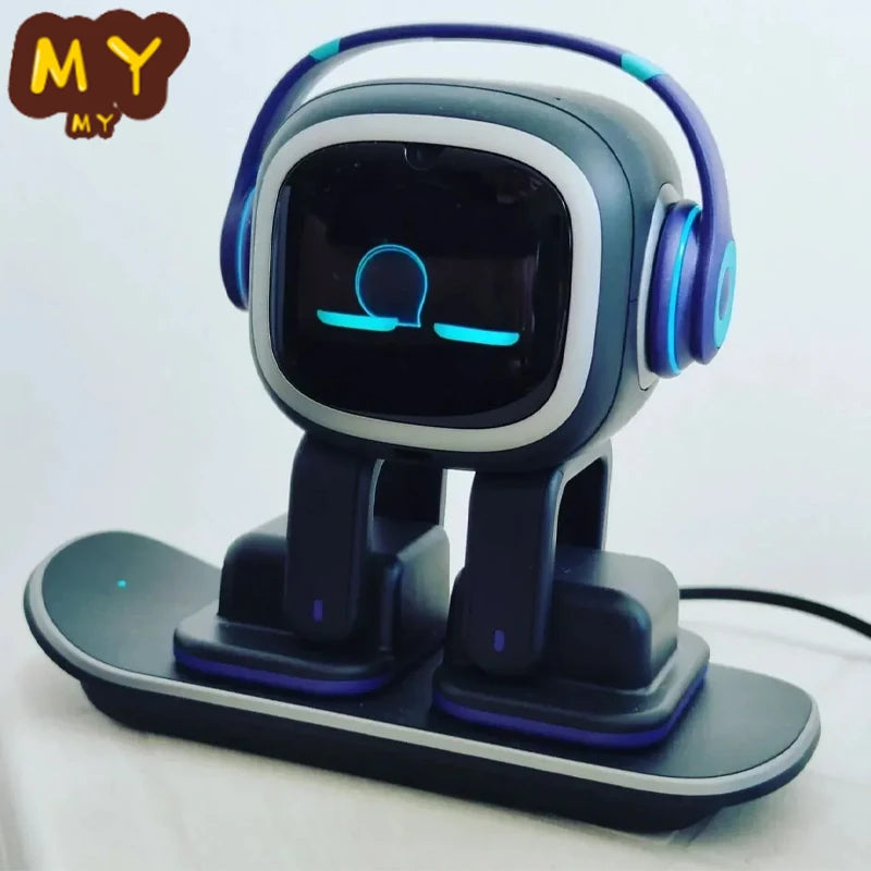 Smart Emo Robot Intelligent Emotional Voice Emopet Interaction Accompany Ai Children's Electronic Emo Pet Desktop Decoration Toy