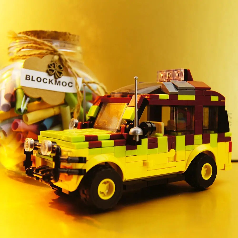 Toy MOC SUV Speed Champion City Car Racer Classic off-road Building Blocks Brick Racing Super Technique Creative Garage DIY Set