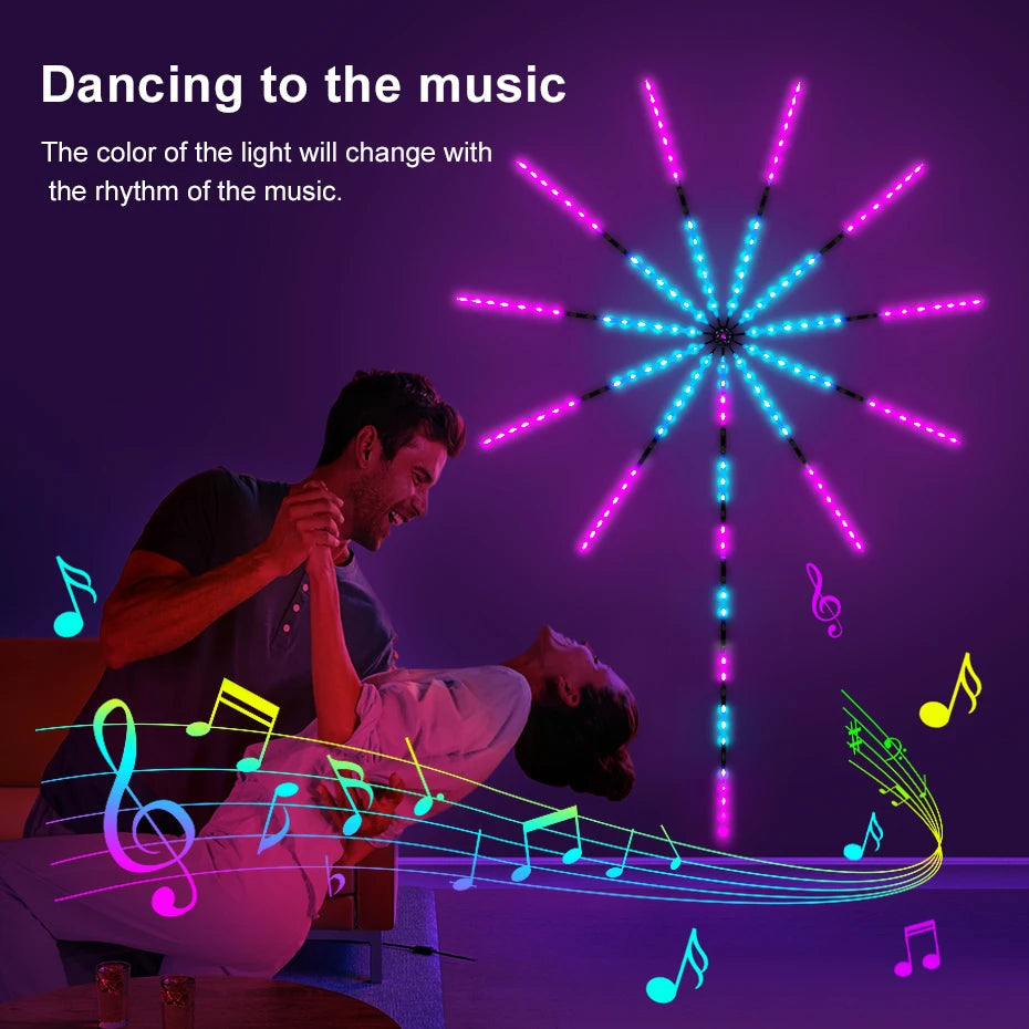 2024 new LED Bluetooth APP Control Neon Strip USB 5V Changing Smart Lamp Sync Music Bedroom Decor Dream Light