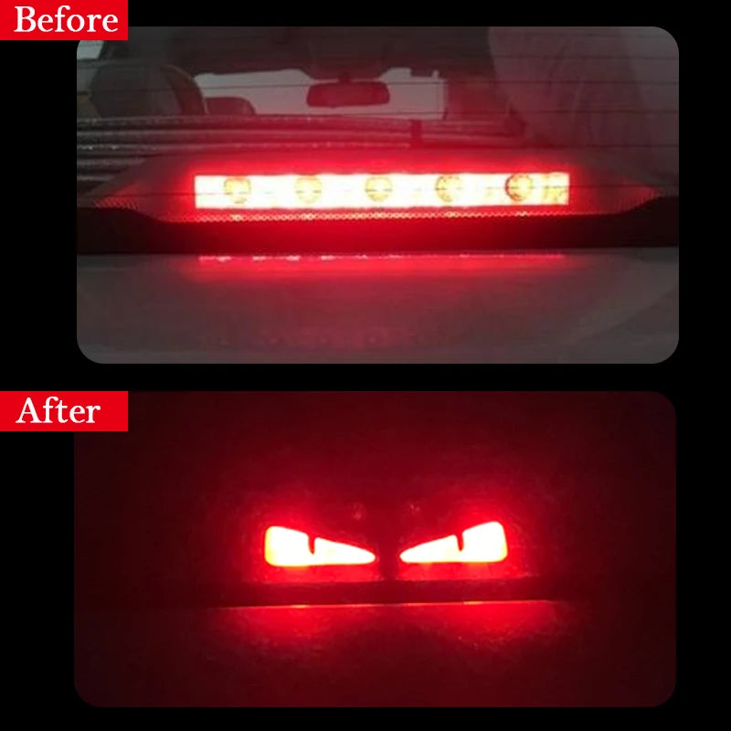 For Lexus ES Car Brake Light Sticker Brake Light Projection Board Cool Exterior Rear windshield Stickers Car Tuning Supplies