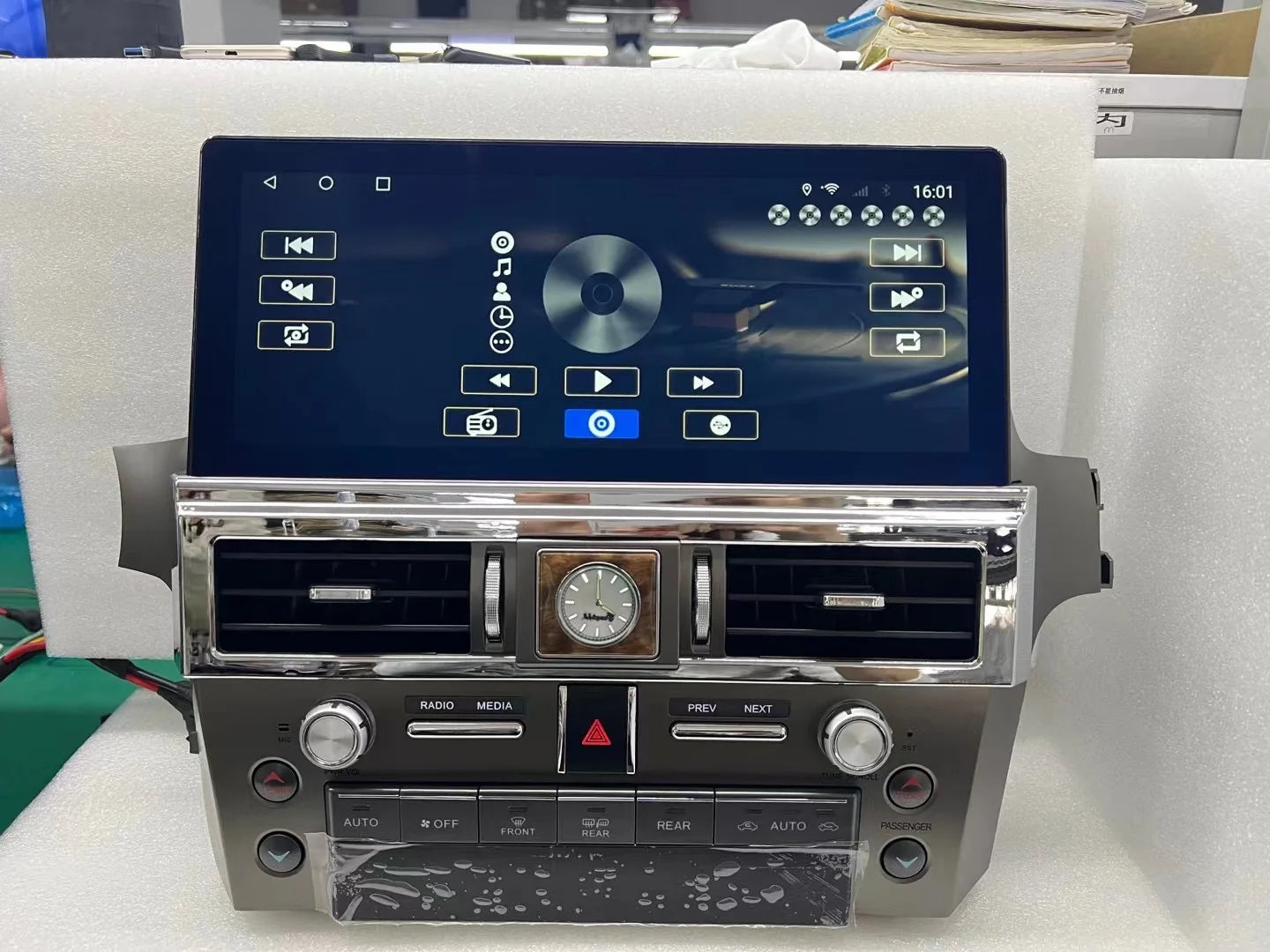 Android For Lexus GX400 GX460 2010-2020 Car Radio 8+256GB Multimedia Player Recorder 12.3" Touch Screen Head Unit Carplay Navi