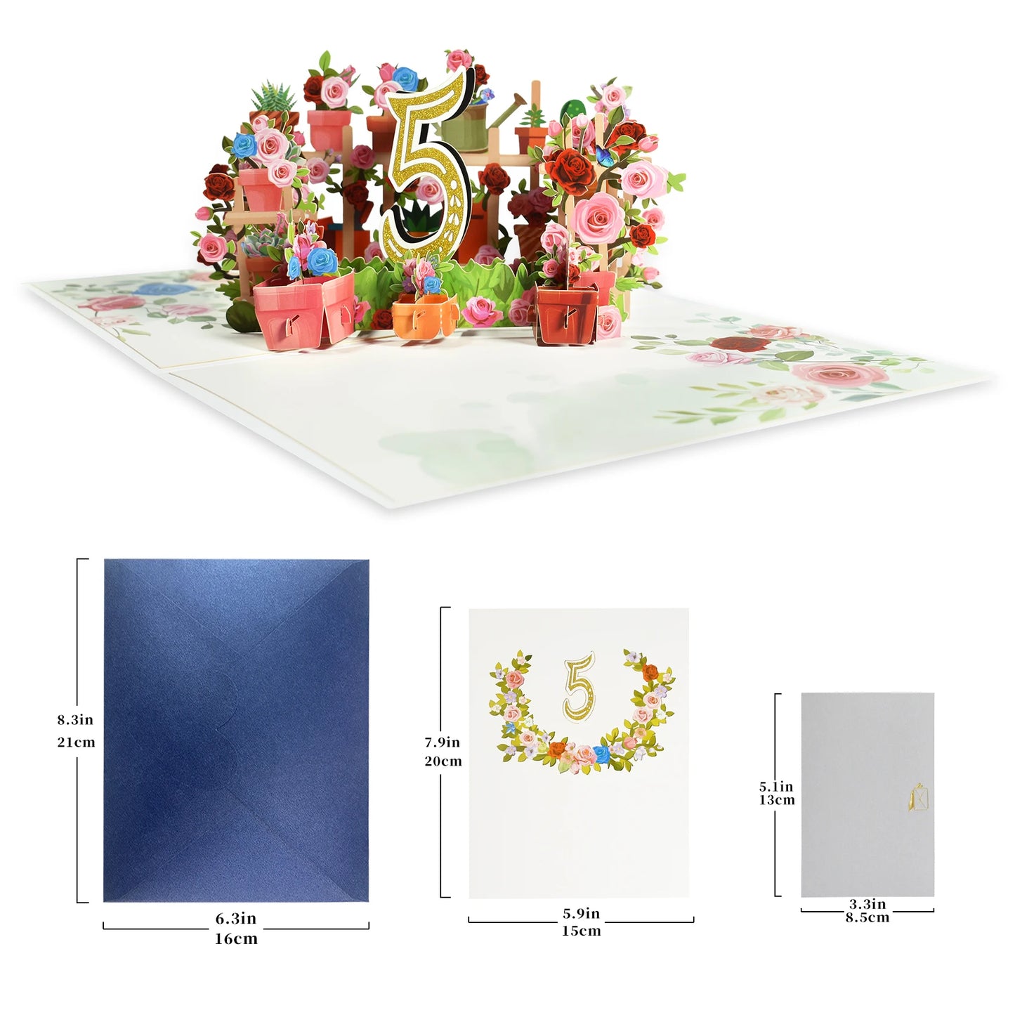 Carte d'anniversaire pop-up 1er 10 28 21 30 Numéro Figure Cartes de vœux 3D pour mariage d'anniversaire