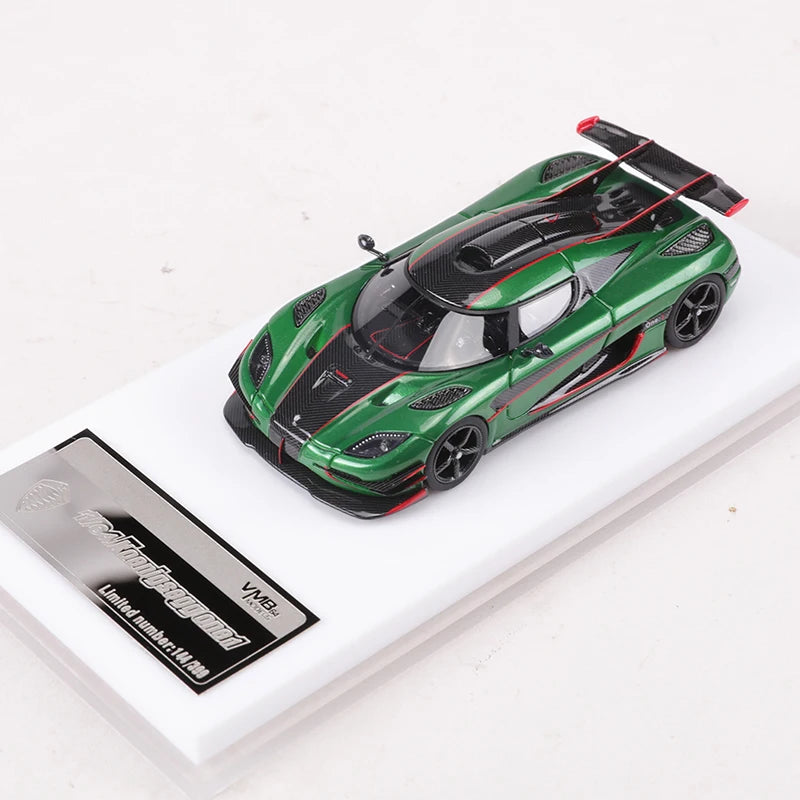 VMB 1:64 One 1 Blue/Silver Resin Model Car Limited Edition