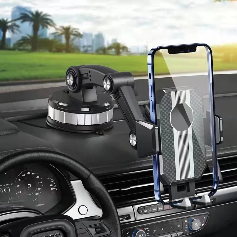 Strong Suction Cup Car Phone Holder Center Console Smartphone Sucker Mount Rack