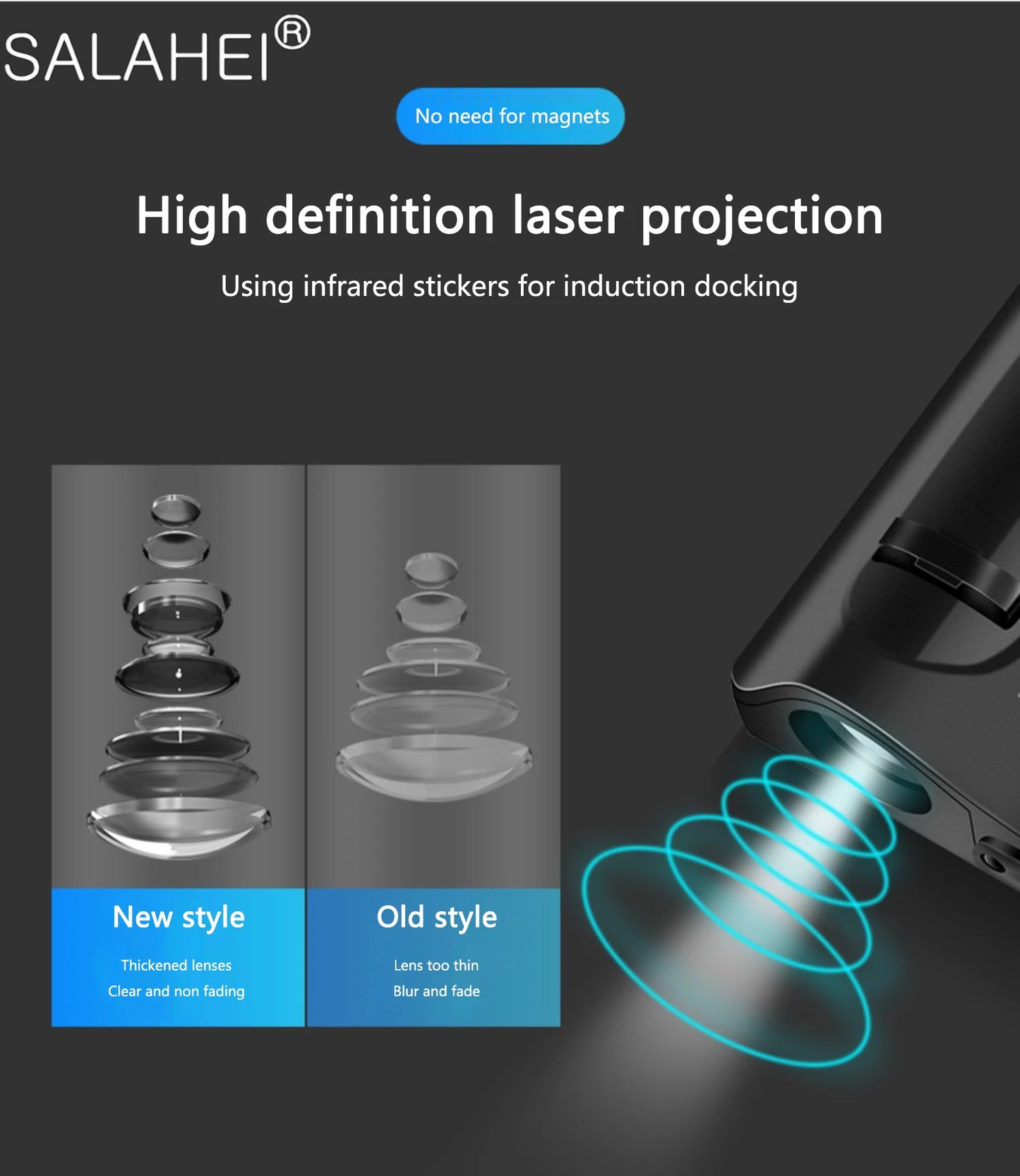 2Pcs Car Angel Wings Wireless Door LED HD Welcome Decorative Light Courtesy Bulb Lamp Shadow Projector Lamp Car Accessories