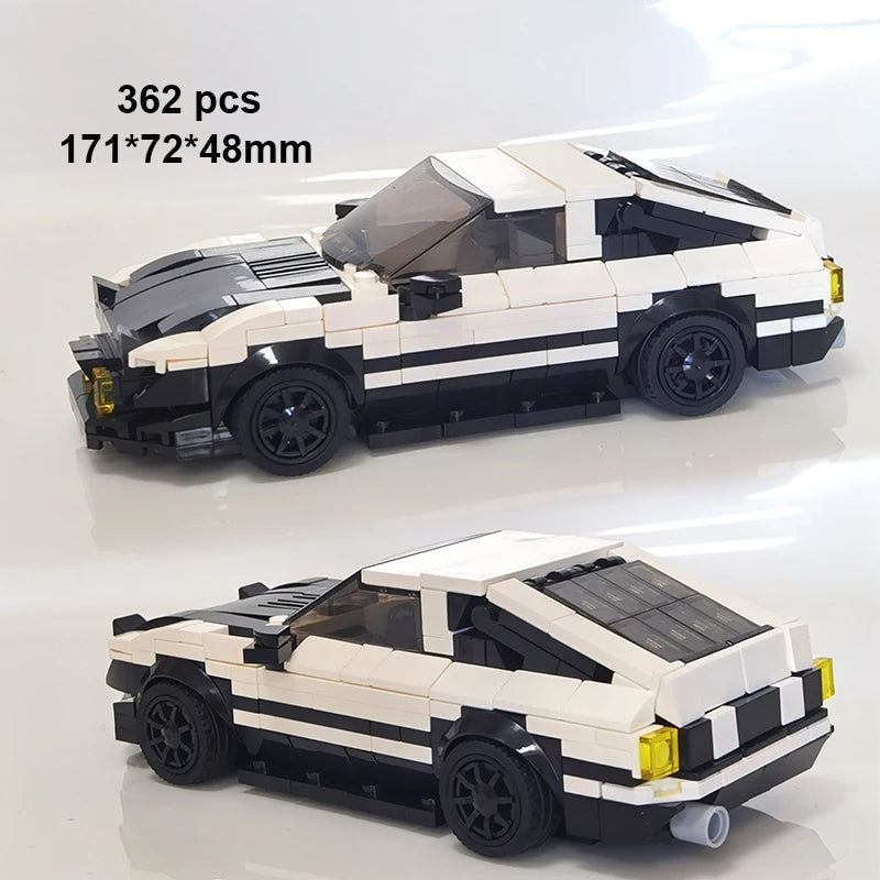 Technical Car City Speed Champion Sports MOC Ideas Creative Racing Car Building Blocks Garage Carro Rennau Voiture Vehicle Toys