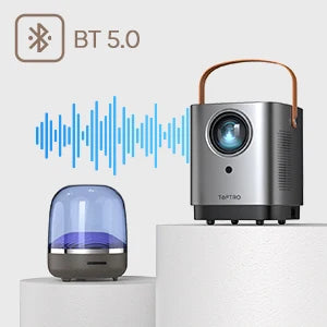 TOPTRO Projector Portable 5G WIFI Bluetooth Projector 9500 Lumens 1080P Supported Home Theater Outdoor Proyector Dust-proof
