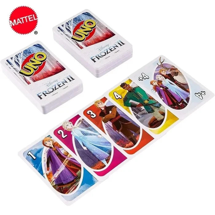 ONE FLIP! Board Games Playing Cards UNO Harry Narutos TOTORO Christmas Card Table Game for Children Adults Kid Birthday Gift Toy